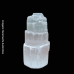 Torre de Selenita Branca 6 cm - Unidade